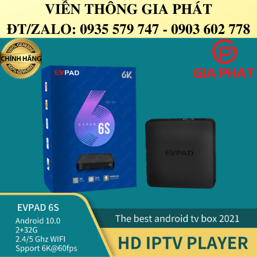 Evpad 6S Mới Nhất 2021 Xem Thể Thao Truyền Hình Miễn Phí 1000 Kênh Quốc Tế